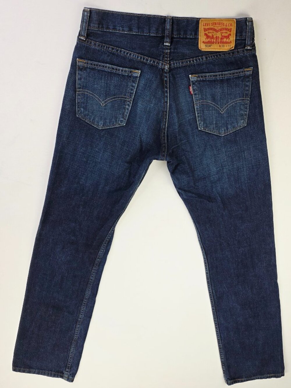 Levi's 514 Mens Size 30X32 Blue Cotton Denim 5 Pocket Logo Tag Jeans